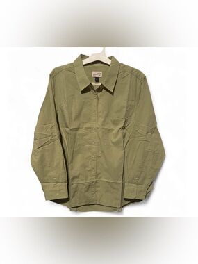 Size XXL Universal Thread Light Green Button-Down Shirt